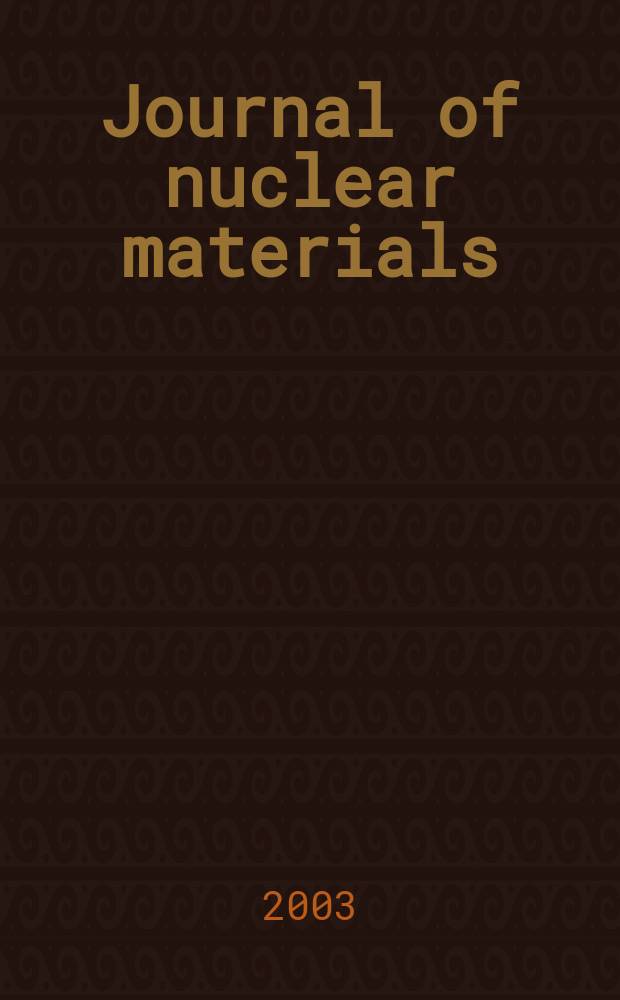 Journal of nuclear materials : A journal on metallurgy, ceramics and solid state physics in the nuclear energy industry. Vol.313/316 : Plasma-surface interactions in controlled fusion devices, 15