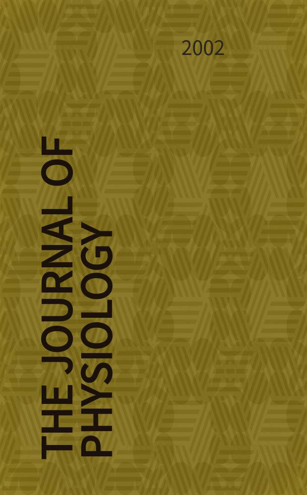 The Journal of physiology : Ed. for the Physiological society. Vol.545, №1