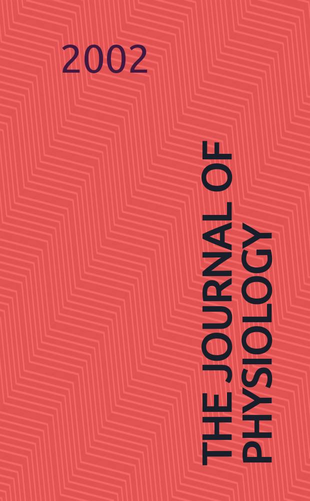 The Journal of physiology : Ed. for the Physiological society. Vol.545, №3