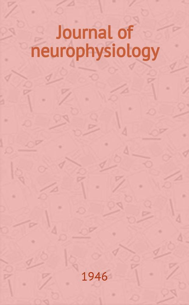 Journal of neurophysiology