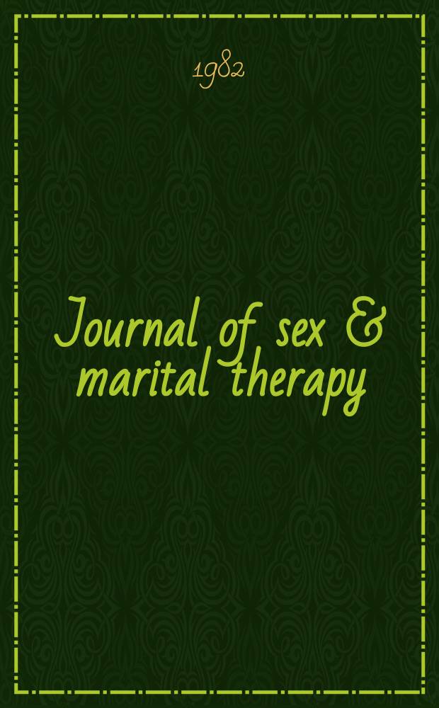 Journal of sex & marital therapy