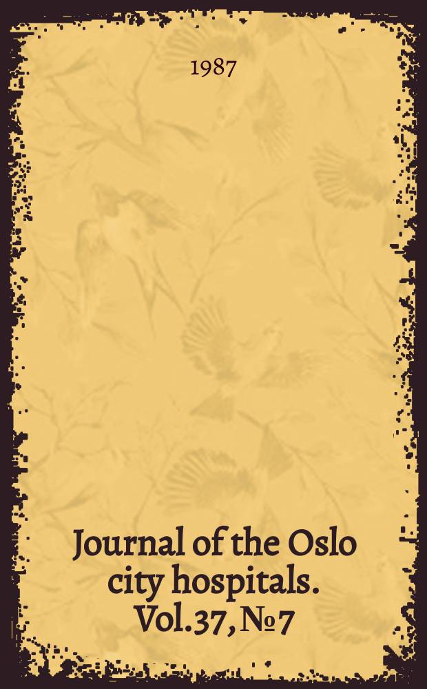 Journal of the Oslo city hospitals. Vol.37, №7/8 : Ullevål hospital. Mechanisms of HCO³¯- secretion from pancreas and liver
