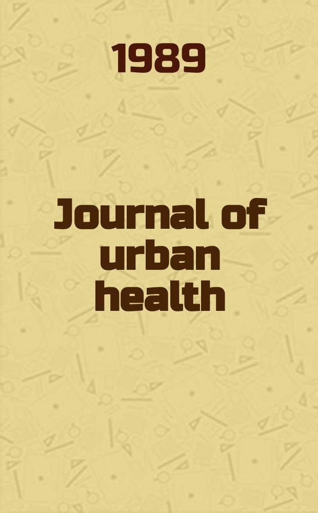 Journal of urban health : Bull. of the New York acad. of medicine. Combination therapies