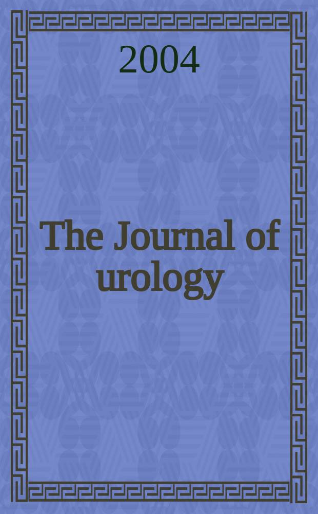 The Journal of urology : Offiс. organ of the Amer. urological assoc. Vol.172, №2
