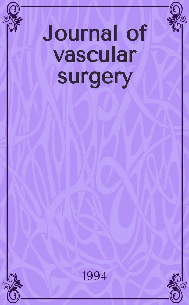 Journal of vascular surgery