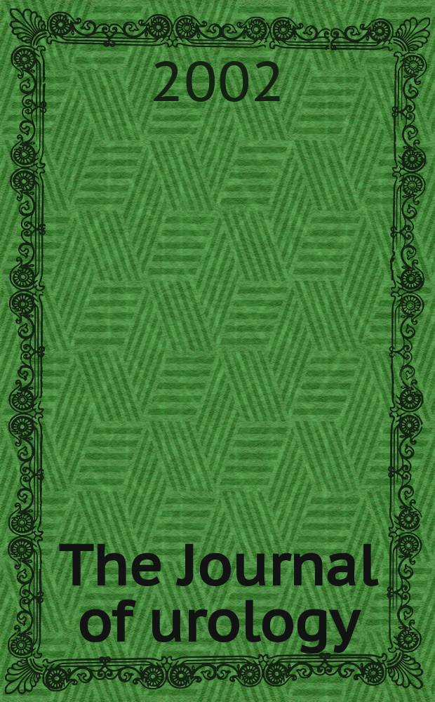 The Journal of urology : Offiс. organ of the Amer. urological assoc. Vol.167, №2