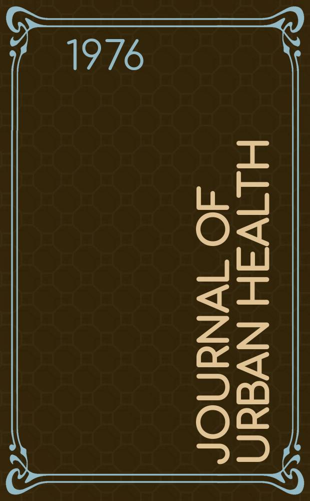 Journal of urban health : Bull. of the New York acad. of medicine. Aspects of American medicine before 1776 and after