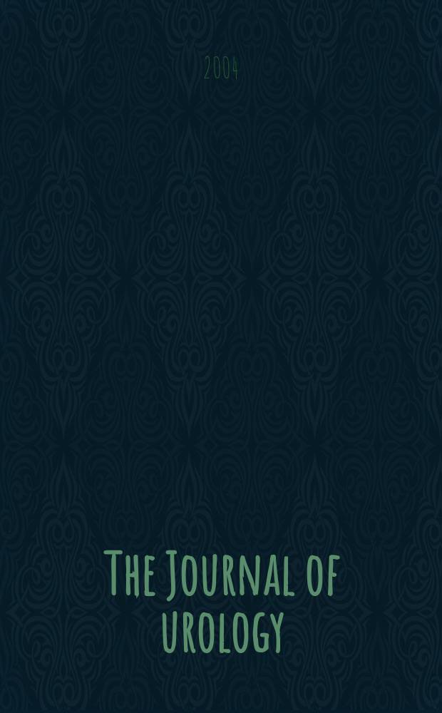 The Journal of urology : Offiс. organ of the Amer. urological assoc. Vol.171, №3