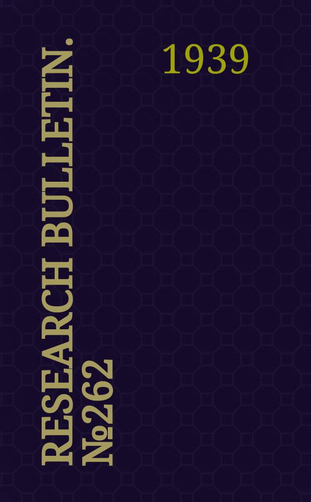 Research bulletin. №262 : Local hog marketing practices in Iowa