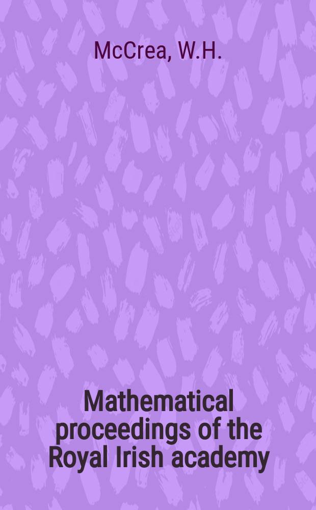 Mathematical proceedings of the Royal Irish academy : (Form. Proceedings of the Roy. Irish acad. Sect. A.). Vol.57, №11 : The gravitational displacement of spectral lines