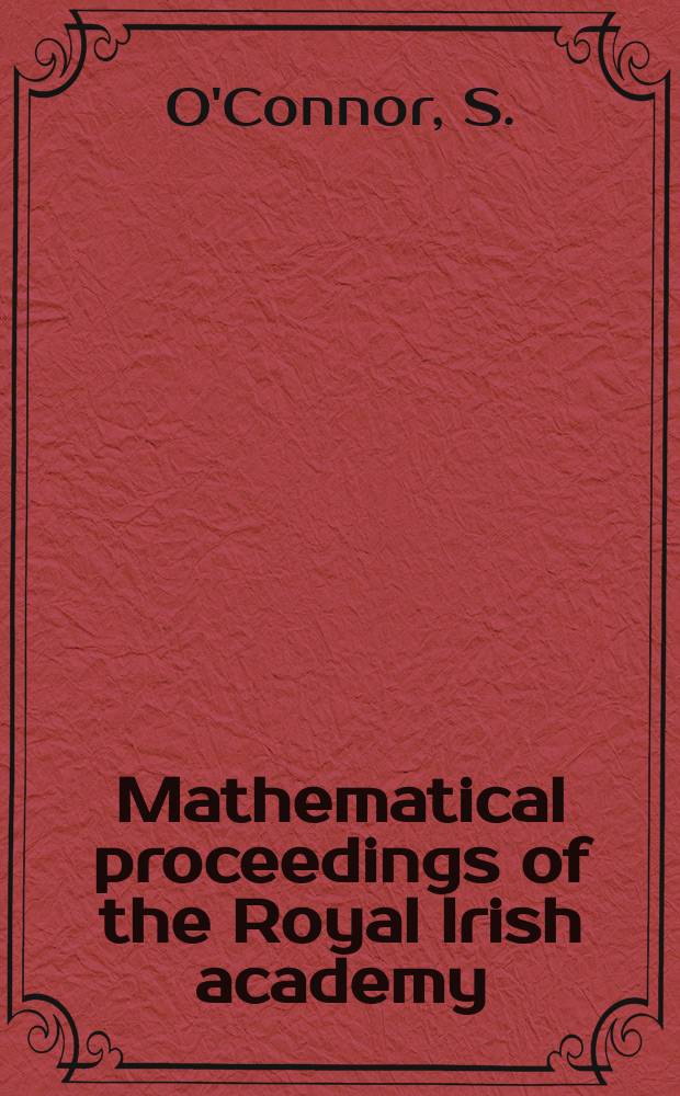 Mathematical proceedings of the Royal Irish academy : (Form. Proceedings of the Roy. Irish acad. Sect. A.). Vol.62, №7 : The rotational analysis of the (2,1) (0,0) and (0,1) bands of the ³П-³Σ- system of OD+
