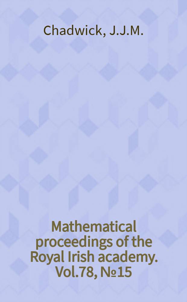 Mathematical proceedings of the Royal Irish academy. Vol.78, №15 : Decompositions in nuclear spaces