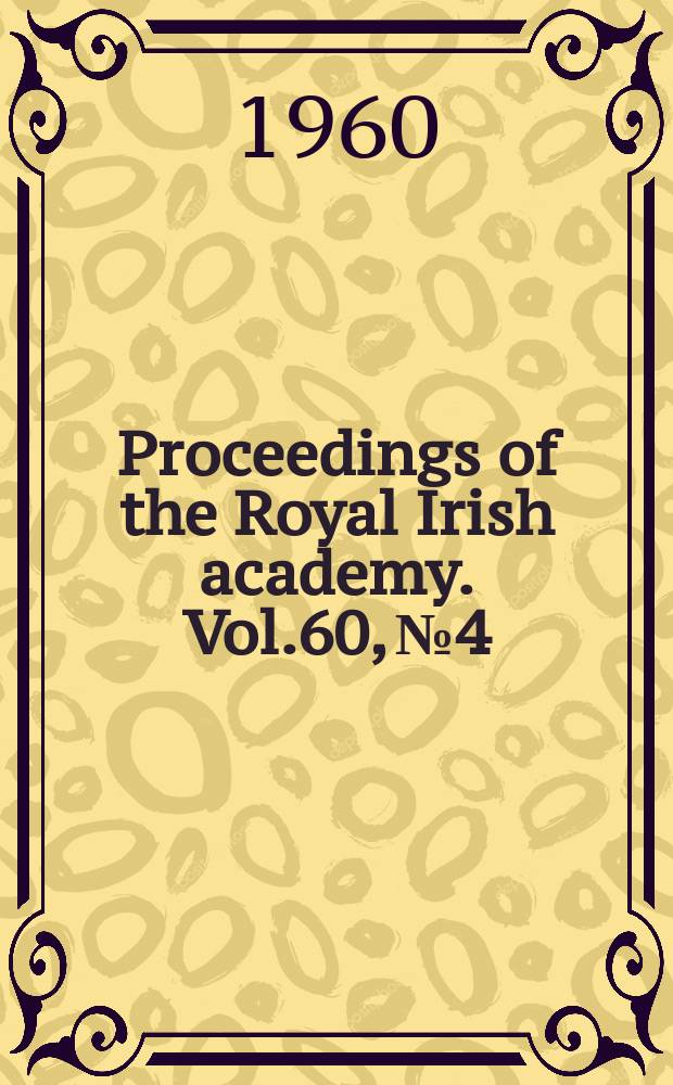 Proceedings of the Royal Irish academy. Vol.60, №4 : The Islay charter of 1408