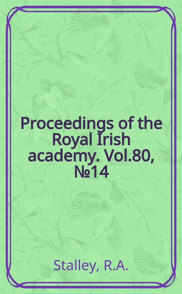 Proceedings of the Royal Irish academy. Vol.80, №14 : Mellifont Abbey