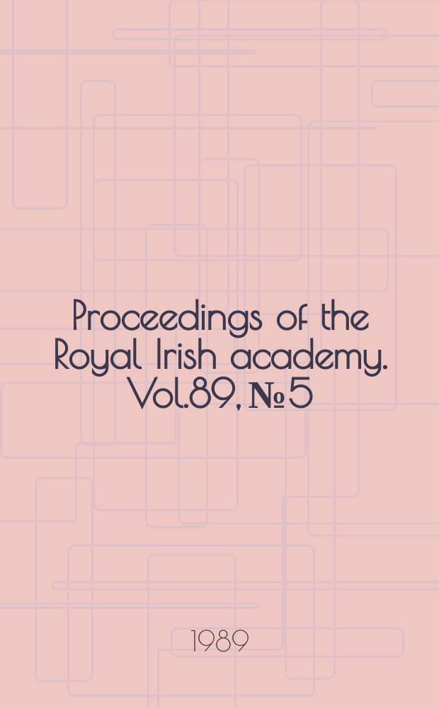 Proceedings of the Royal Irish academy. Vol.89, №5 : Excavation at a medieval settlement...