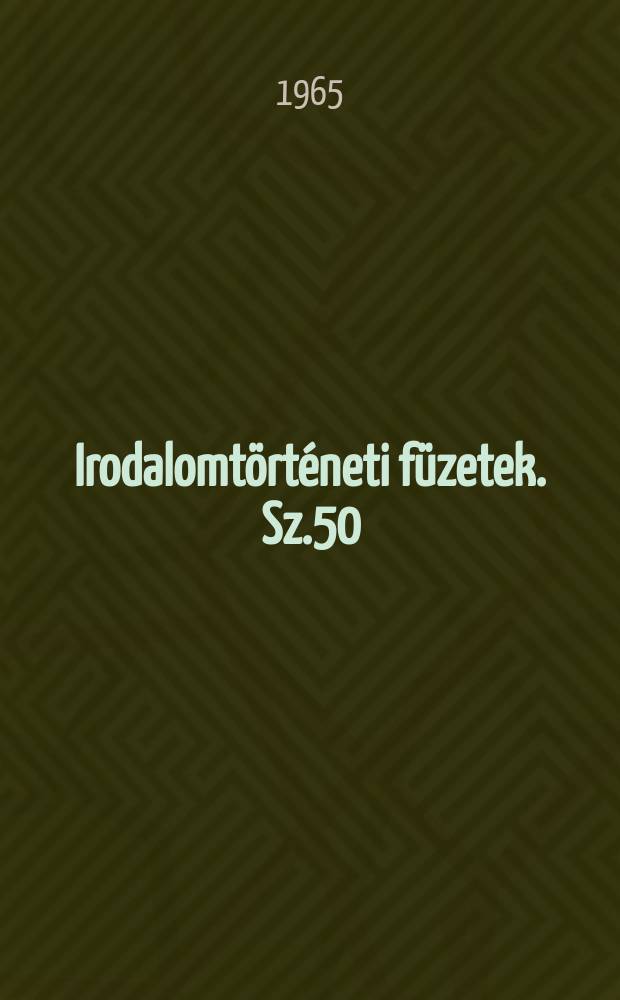 Irodalomtörténeti füzetek. Sz.50 : Az ifju Hviezdoslav