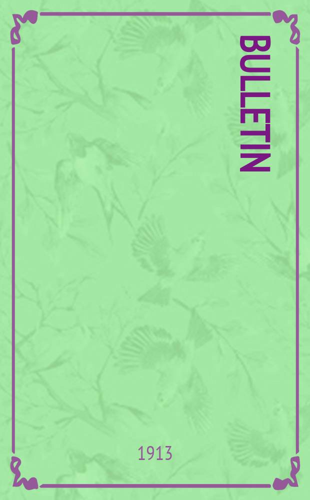 Bulletin