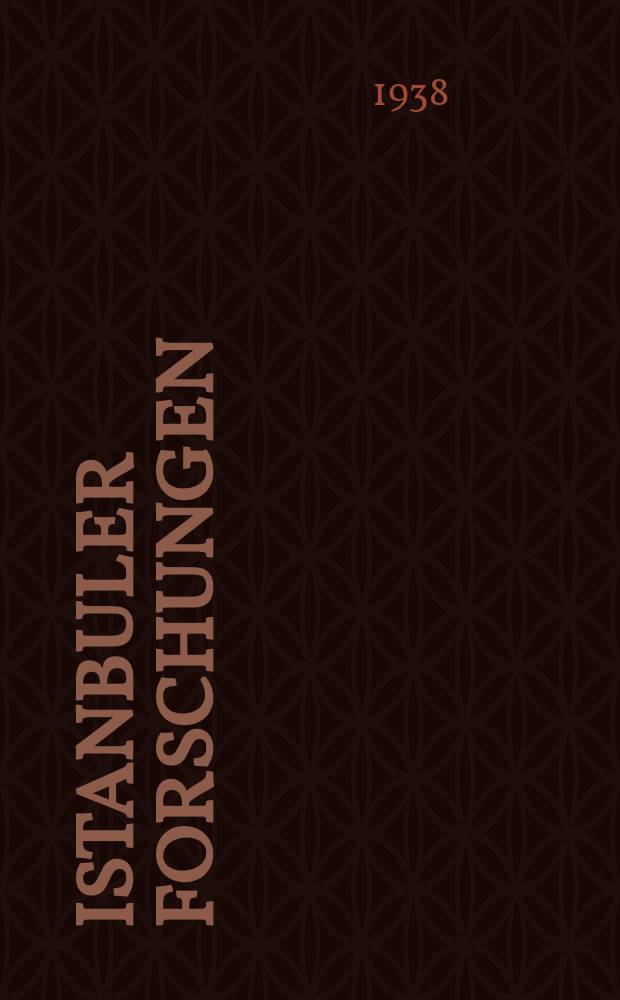 Istanbuler Forschungen : Hrsg. von der Abt. Istanbul des Archäologischen Inst. des Deutschen Reiches. Bd.9 : Die Stadtmauer von Iznik (Nicaea)