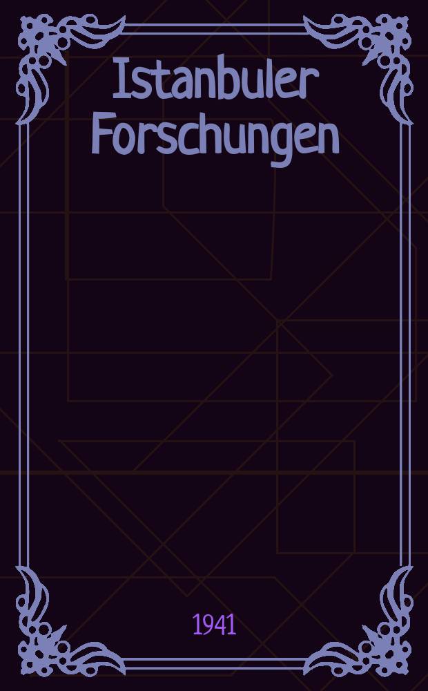Istanbuler Forschungen : Hrsg. von der Abt. Istanbul des Archäologischen Inst. des Deutschen Reiches. Bd.15 : Die altsteinzeitlichen Kulturen Anatoliens