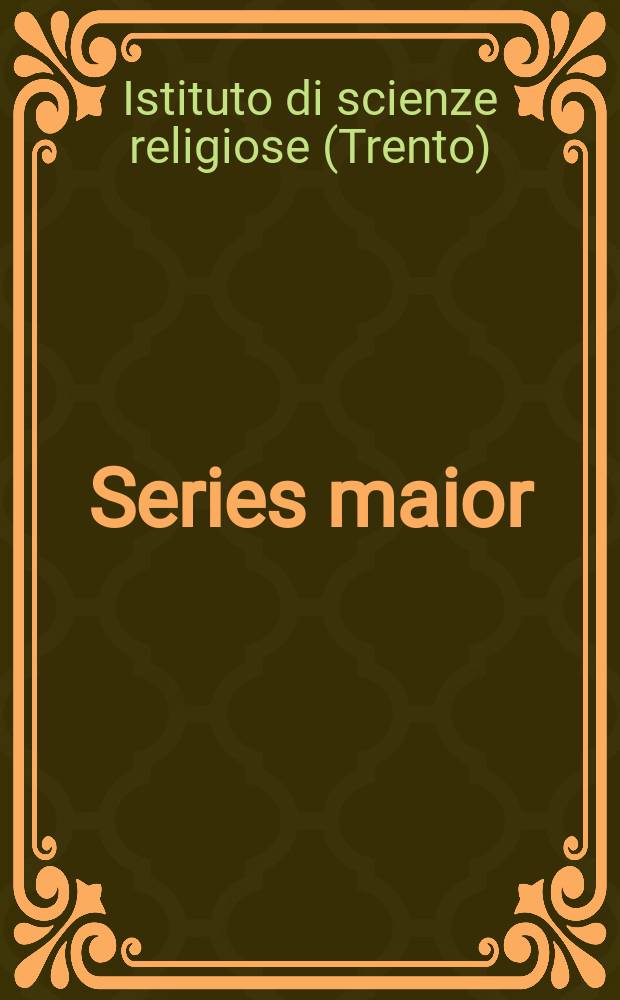 Series maior