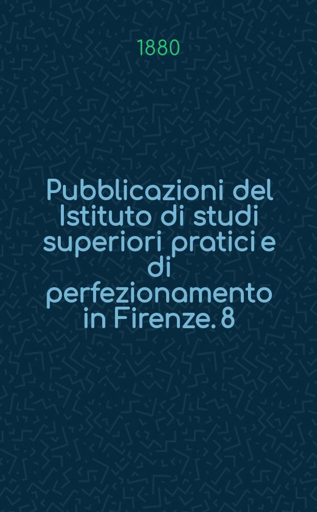 Pubblicazioni del Istituto di studi superiori pratici e di perfezionamento in Firenze. [8] : Il primo anno della clinica ostetrica