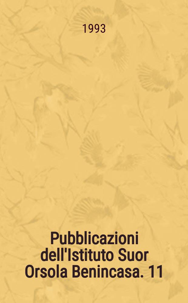 Pubblicazioni dell'Istituto Suor Orsola Benincasa. 11 : Filosofia, religione e letteratura in Russia all'inizio del XX secolo