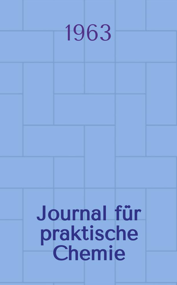 Journal für praktische Chemie : Gegründet 1828. Bd.22, H.1/2