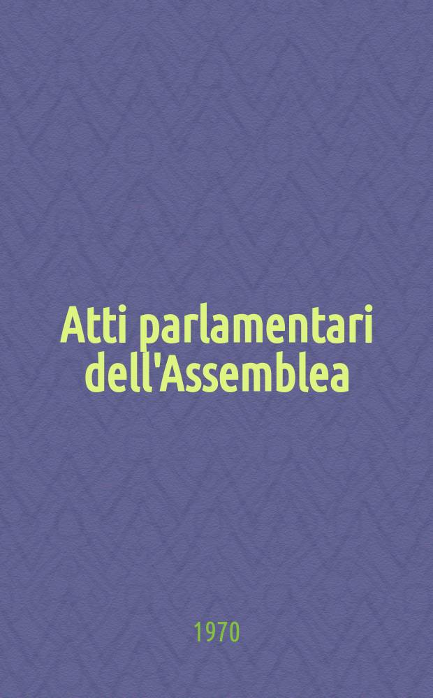 Atti parlamentari dell'Assemblea : Anno 1963-. Vol.20, (306-320)