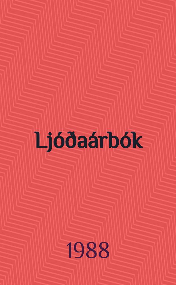 Ljóðaárbók