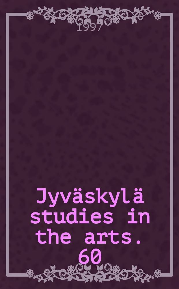 Jyväskylä studies in the arts. 60 : Themiksen temppeli