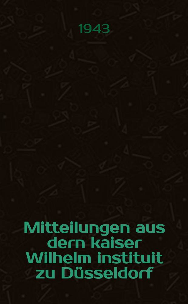 Mitteilungen aus dern kaiser Wilhelm instituit zu Düsseldorf : Hrsg. v. Friedr. Körber. Bd.26, Lfg. 7. Abh. 454 : Erich Siebel und Robert Kobitzsch Der Finfluss der Ziehdüsenreibung auf die Temperaturverteilung im Ziehgut und die Erwärmung der Ziehdüse Abh.