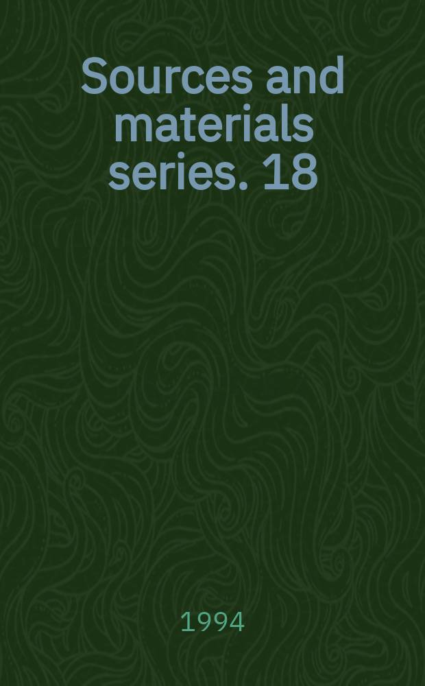 Sources and materials series. 18 : Temptations from Ancrene wisse