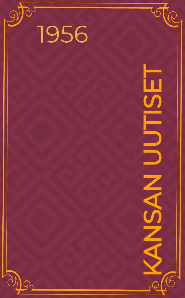 Kansan uutiset