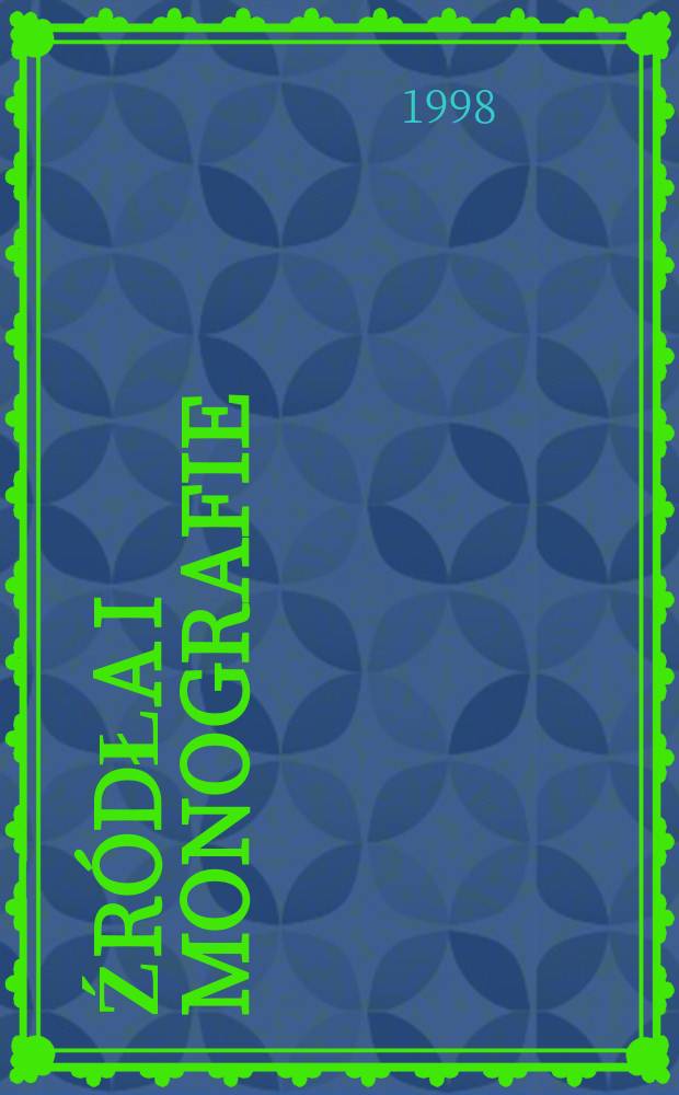 [Źr&oacute;dła i monografie] : Dzieci porzucone w Szpitalu Świętego ...