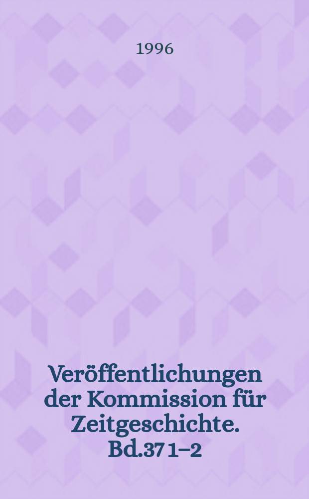 Veröffentlichungen der Kommission für Zeitgeschichte. Bd.37 [1–2] : Priester unter Hitlers Terror