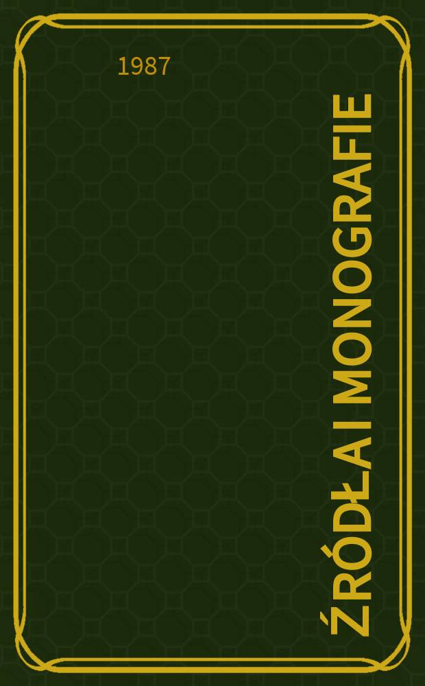 [Źródła i monografie] : Pamiętnik 1927-1840