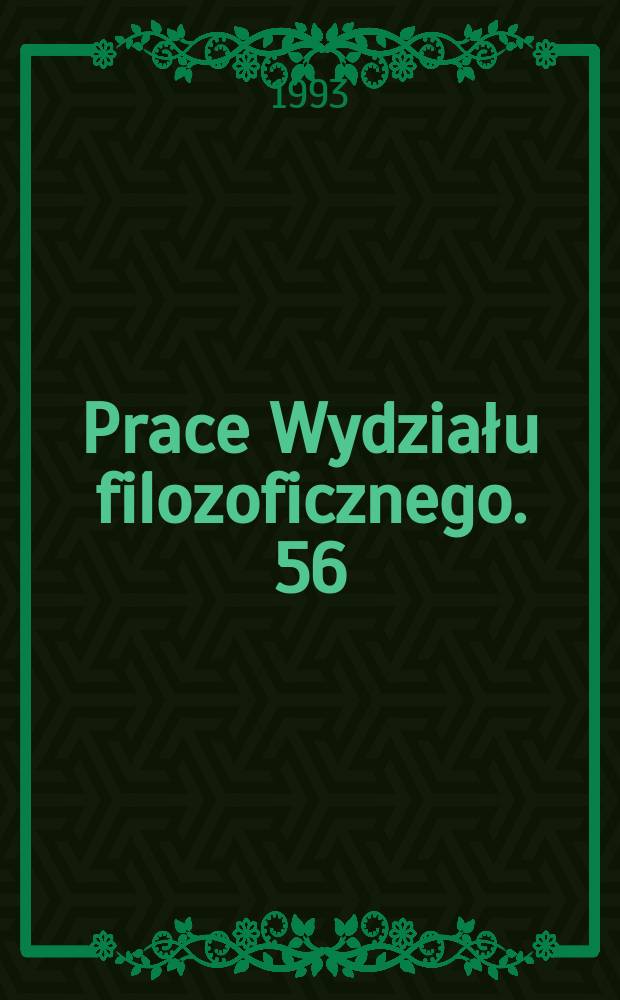Prace Wydziału filozoficznego. 56 : Solidarność wyzwala