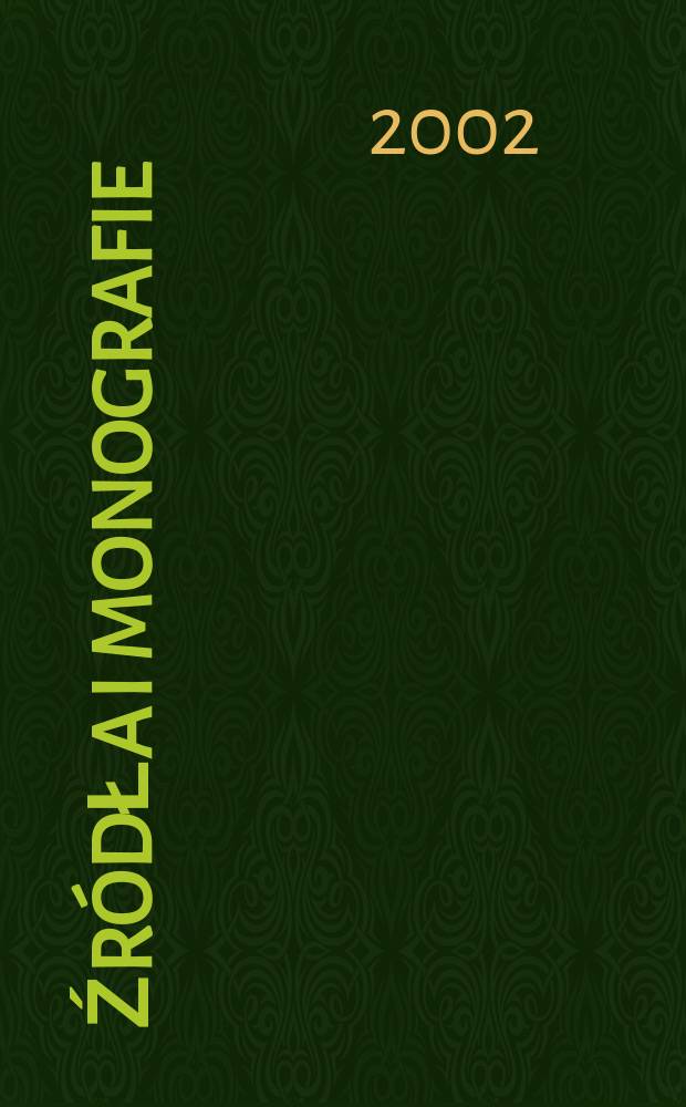 [Źródła i monografie] : Mitra
