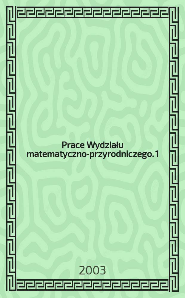 Prace Wydziału matematyczno-przyrodniczego. 1 : Mocno osobliwe równania całkowe ...