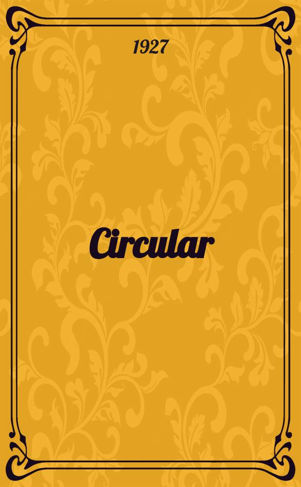 Circular