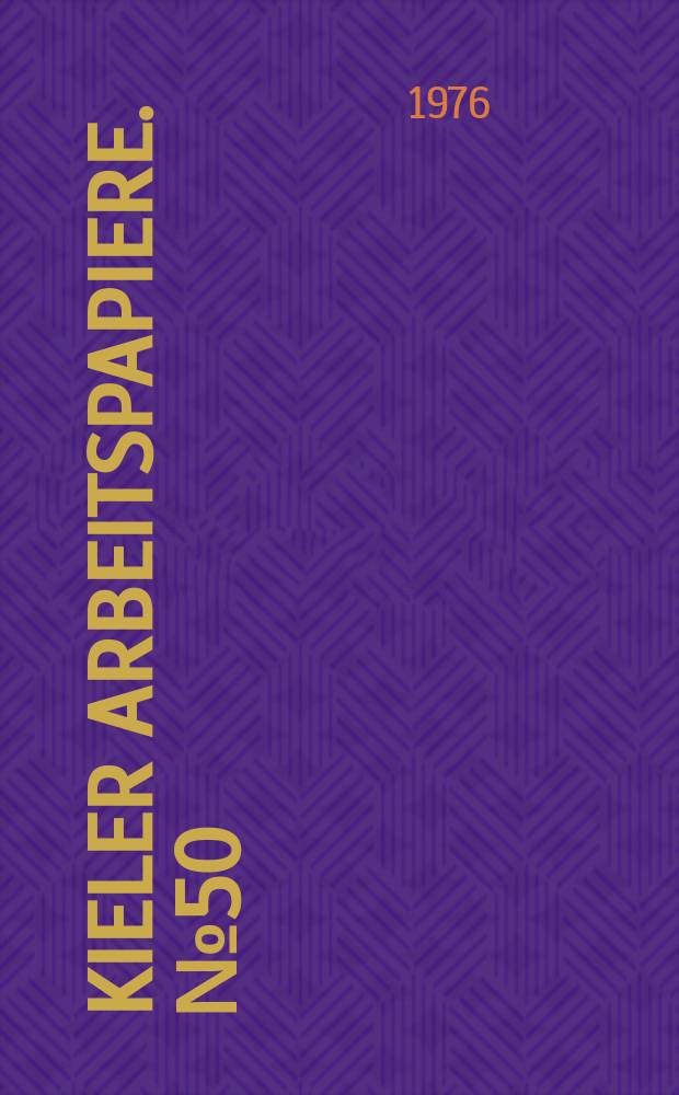 Kieler Arbeitspapiere. №50 : Technology, economies of scale