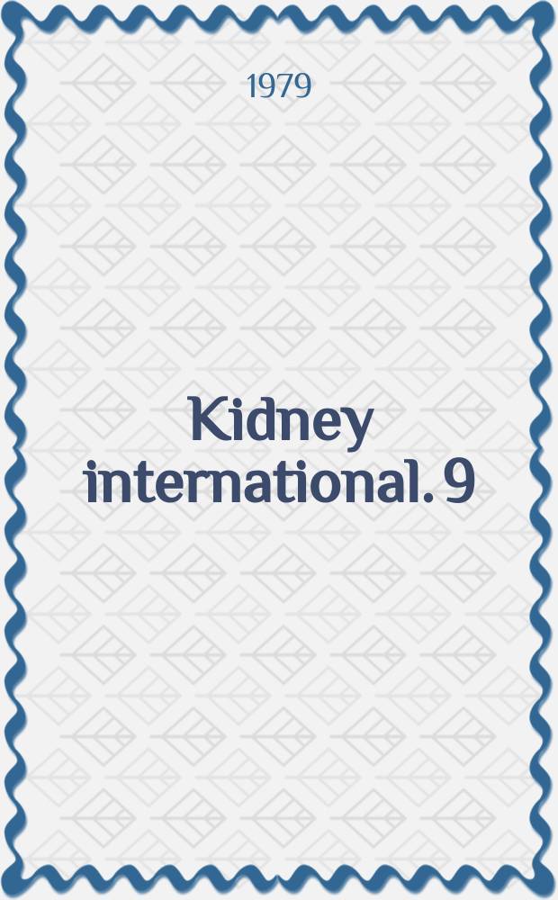 Kidney international. 9 : Saralasin