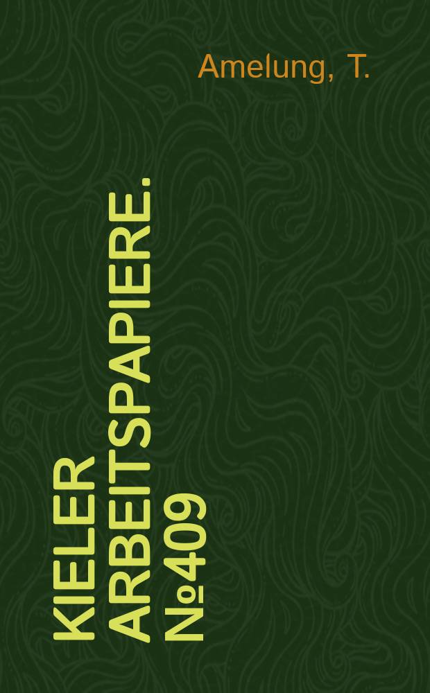 Kieler Arbeitspapiere. №409 : Economic regions in Asia in Asia Pacific