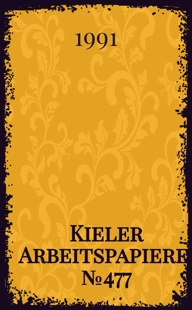 Kieler Arbeitspapiere. №477 : Comparative advantage and prospective...