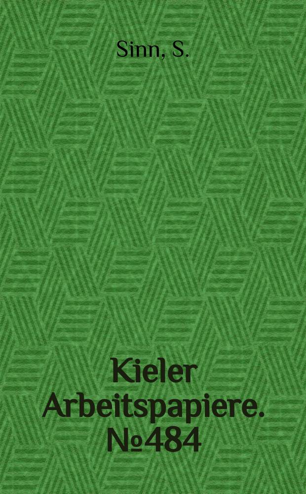 Kieler Arbeitspapiere. №484 : Fisherian and ricardian trade
