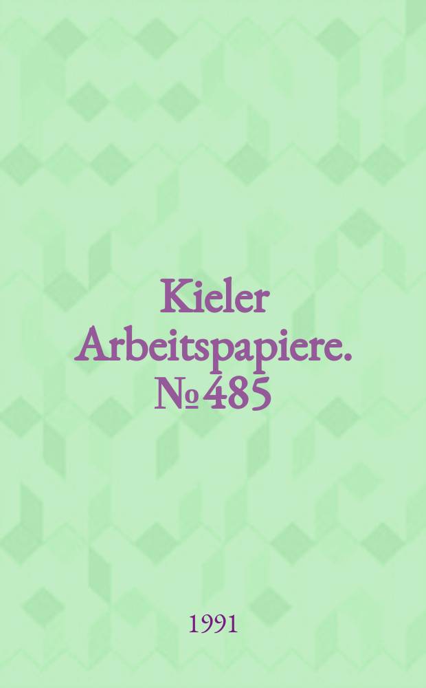 Kieler Arbeitspapiere. №485 : Political economy of privatisation