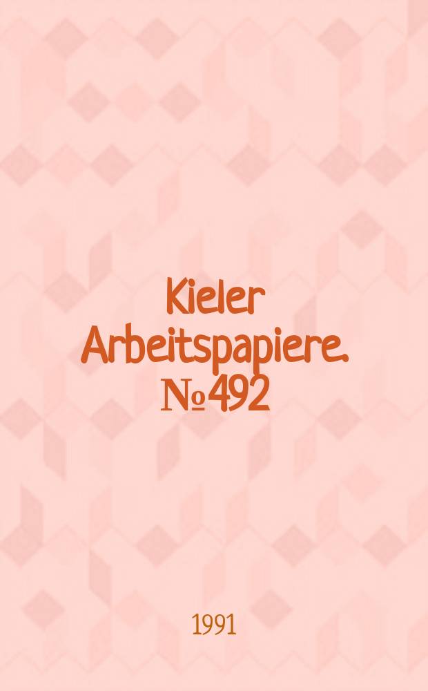 Kieler Arbeitspapiere. №492 : Strategic trade policy and multinational enterprises