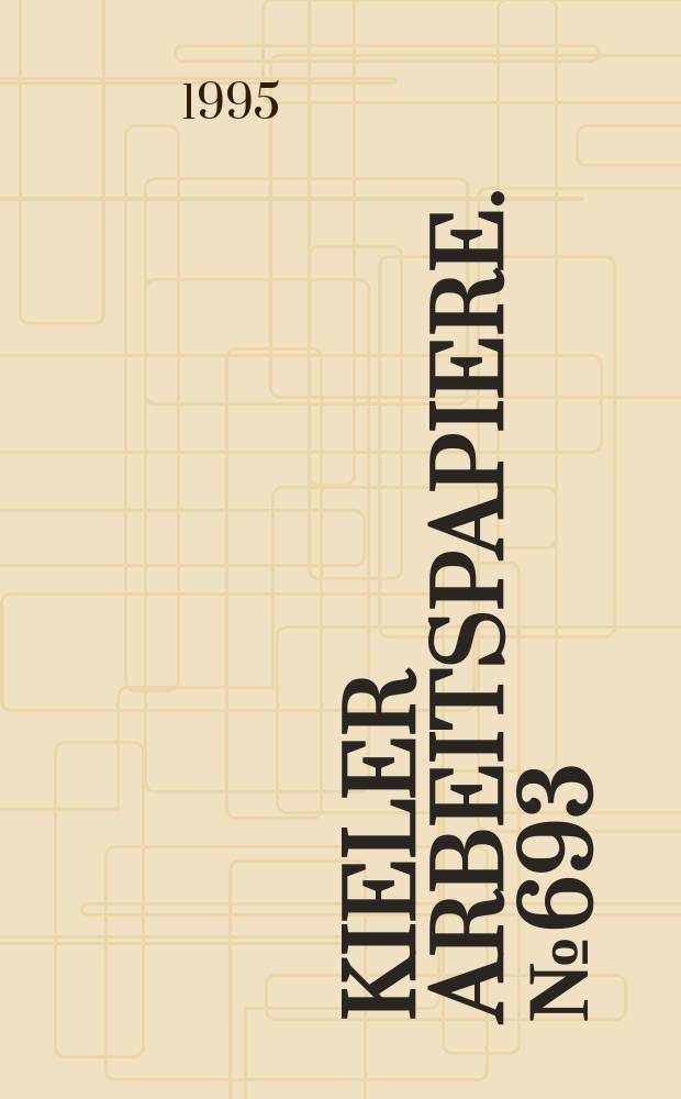 Kieler Arbeitspapiere. №693 : Political competition, campaign...