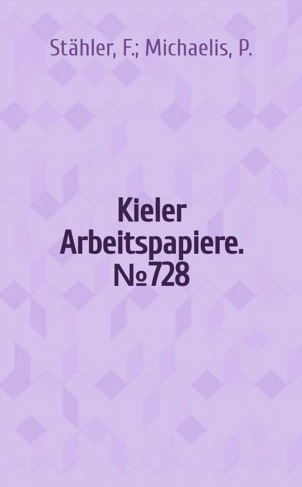 Kieler Arbeitspapiere. №728 : Stock-dependent uncertainty...