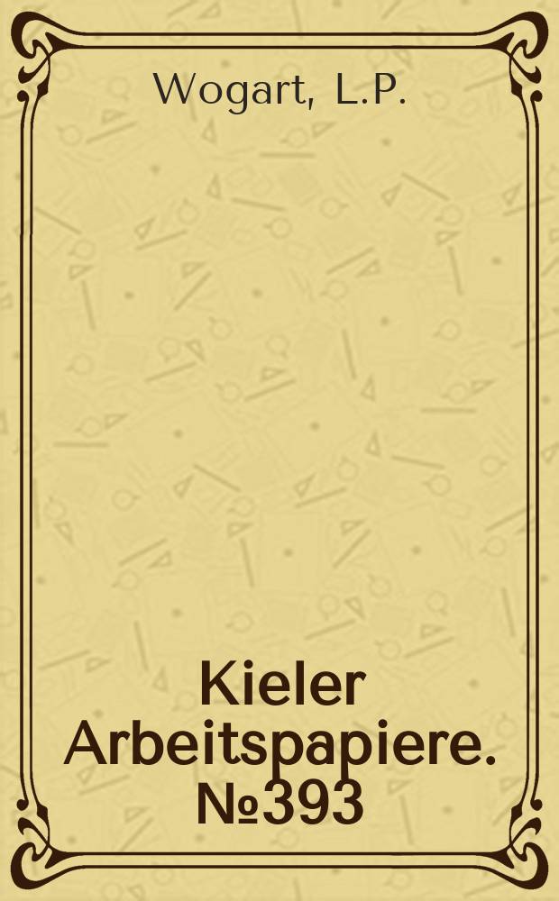 Kieler Arbeitspapiere. №393 : LDCs move into human capital intensive industries